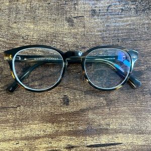 Warby Parker Tortoiseshell Prescription Glasses -3 -3.25